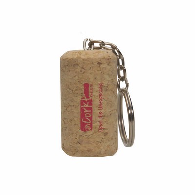 Wine Cork Keytag