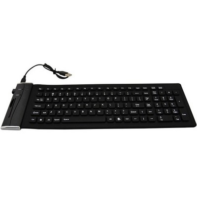 104 Keys Portable USB Silicone Keyboard