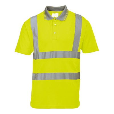 Hi-Vis Short Sleeve Polo Class 2