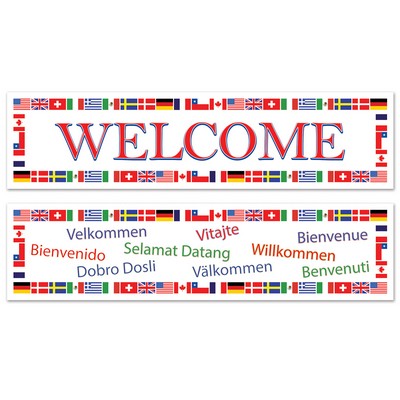 International Welcome Banner