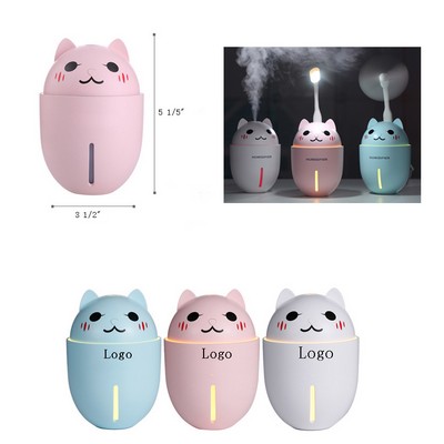 3 in 1 Multifunction Cartoon Shape Portable USB Humidifier