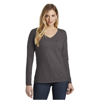 District® Women's Very Important Tee® Long Sleeve V-Neck Shirt