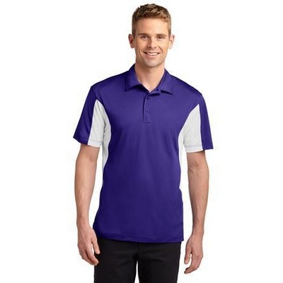 Sport-Tek® Side Blocked Micropique Sport-Wick® Polo Shirt