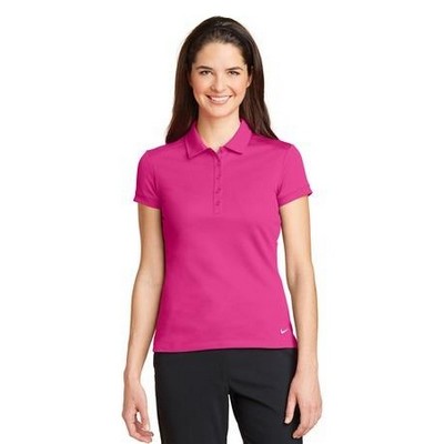 Nike® Ladies Dri-FIT™ Solid Icon Pique Modern Fit Polo Shirt