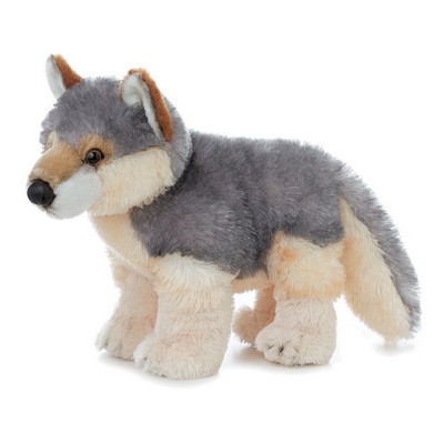 12" Grand Wolf Stuffed Animal