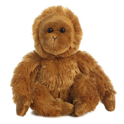 8" Lux Sitting Orangutan Stuffed Animal