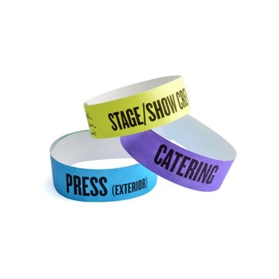 Events Tyvek Wristbands