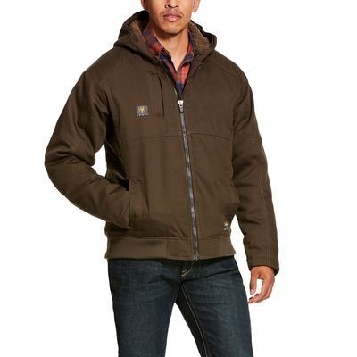 Ariat® Men's Wren Brown Rebar® Duracanvas™ Jacket