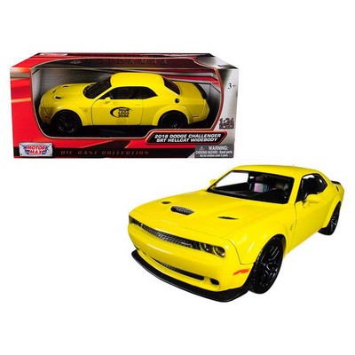 7" Yellow 2018 Dodge® Challenger SRT Hellcat Widebody (u)