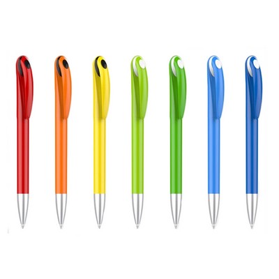 Colorful Twist Action Plastic Pen