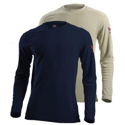 DriForce® Mid Weight FR Thermal Long Sleeve T-Shirt -Desert Sand Beige