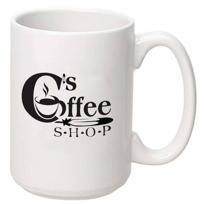 15 Oz. Two-Tone Matted Bistro Mug