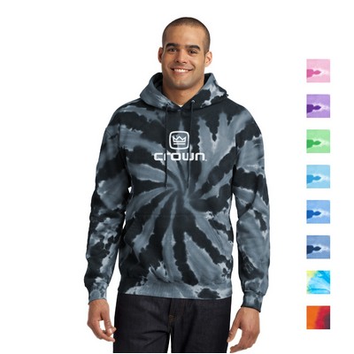 Port & Company® Tie-Dye Pullover Hooded Sweatshirt