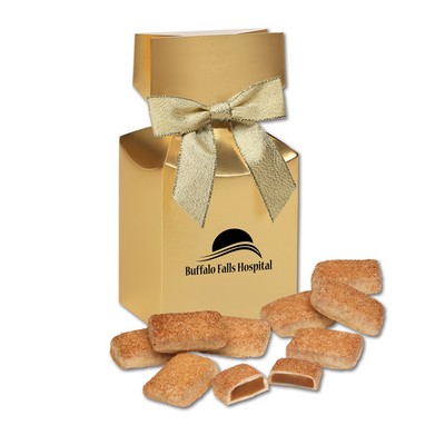 Cinnamon Churro Toffee in Gold Premium Delights Gift Box