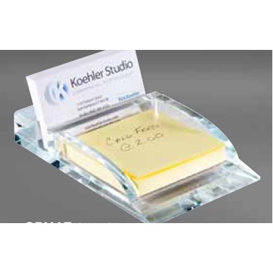 Crystal Sticky Note Holder