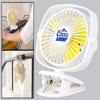 Rechargeable Fan w/Clip