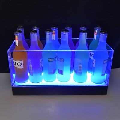 12 Liter LED Square Color Changing Ice Bucket