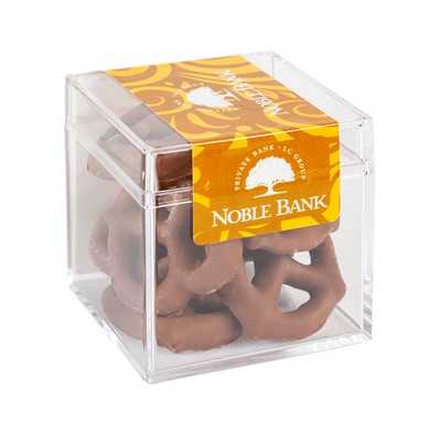 Sweet Box with Milk Chocolate Pretzels