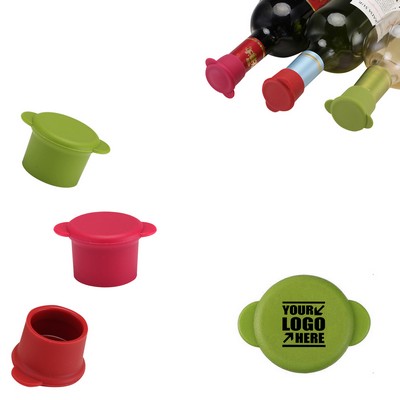 Silicone Wine Cap Bottle Stopper