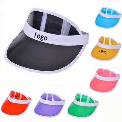 PVC Sun Visor Hat