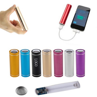 Classic Cylinder Power Bank (2000 mAh)