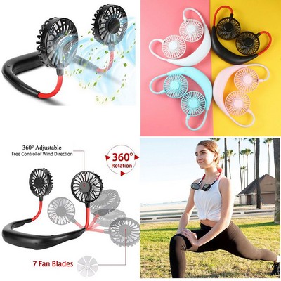 Personal & Portable OTG Neck Fan