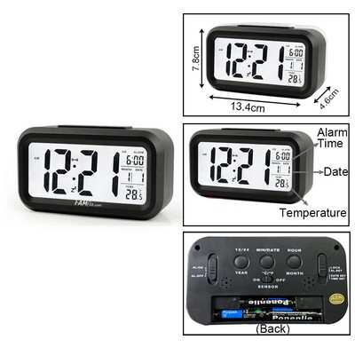 Large Display Led Desk Clock