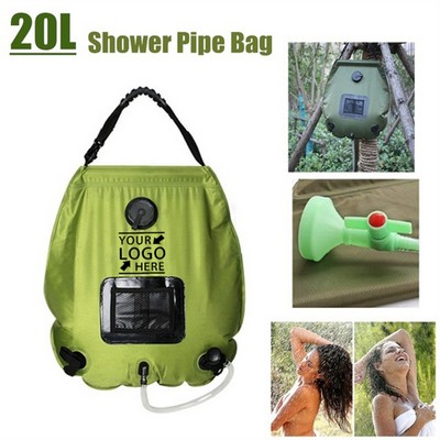 Solar Heated Shower Bag