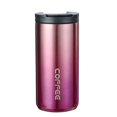 304 Stainless Steel Double Layer Straight Body Portable Thermos Cup