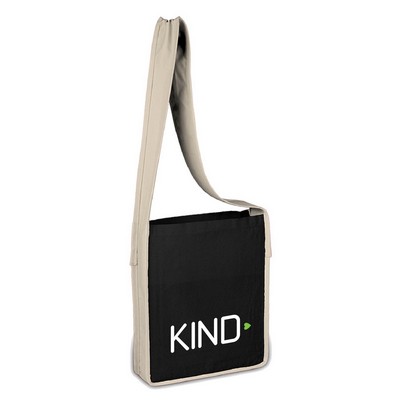 Color Canvas Sling Bag - 1 color (12" x 15" x 3")