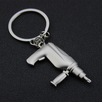 Electric Drill Shaped Keychain