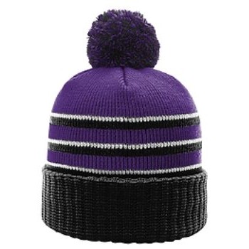 Richardson® Stripe Pom Beanie w/Cuff