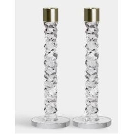 Carat Brass Large Pair Candlestick