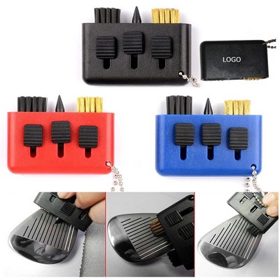 Mini 3-in-1 Golf Brush