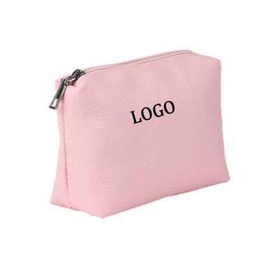 Waterproof PU Leather Cosmetic Pouch