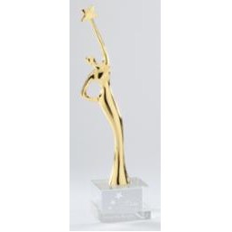 Shining Star Award Art Glass Sculpture