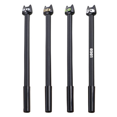 Black Cat Shaped Pen