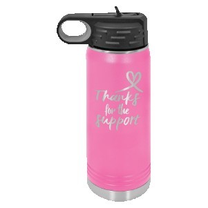 20 Oz. Pink Polar Camel Water Bottle