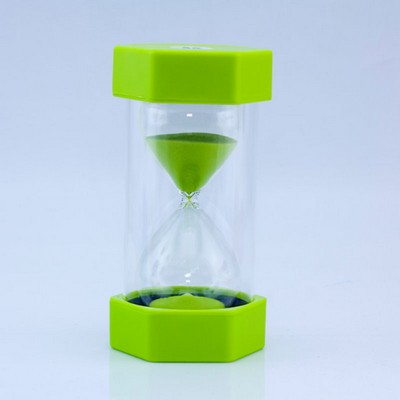 15 Minutes Hexagon Design Hourglass Sand Timer Size #S