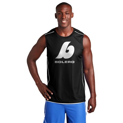 Sport-Tek® PosiCharge® Mesh Reversible Sleeveless Tee