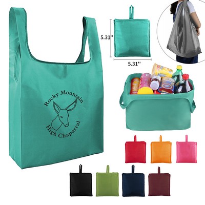 Portable Folded Shopping Grocery Tote Bag