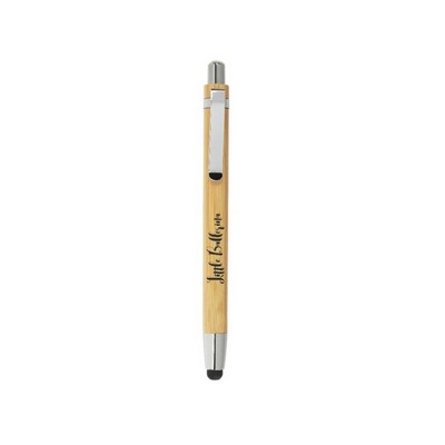 Eco-friendly Bamboo Pen With Stylus