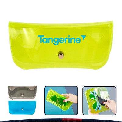 Transparent Jelly Glasses Bag