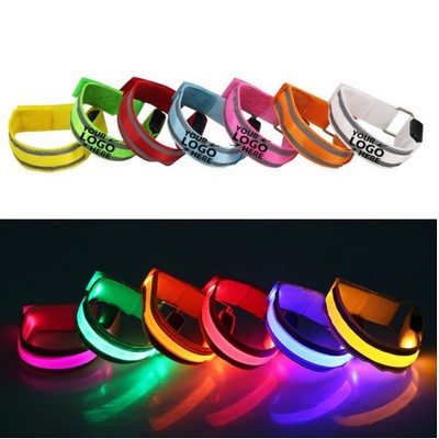 LED Reflective Running Armband