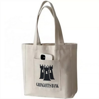 Canvas Zip Tote