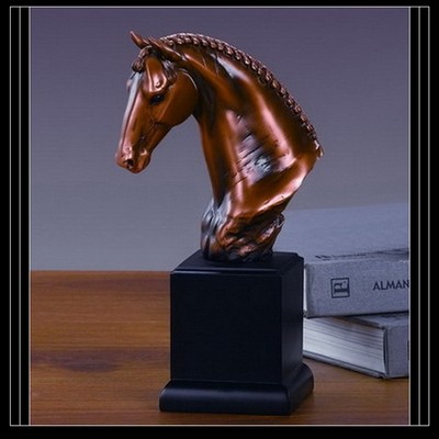 Horse Head Trophy (4.5"x9")