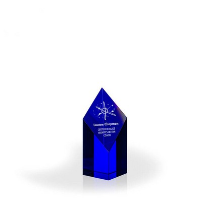 Wessex Tower Blue Crystal Award, Small