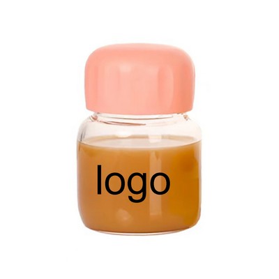 Mini Travel Glass Shaker Bottle