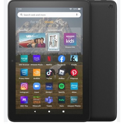 Amazon Fire HD 8 tablet, 8" HD Display, 64 GB (2022 release) 64GB; 8"