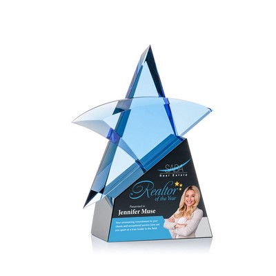 VividPrint™ Award - Benita Star Blue/Black 7"